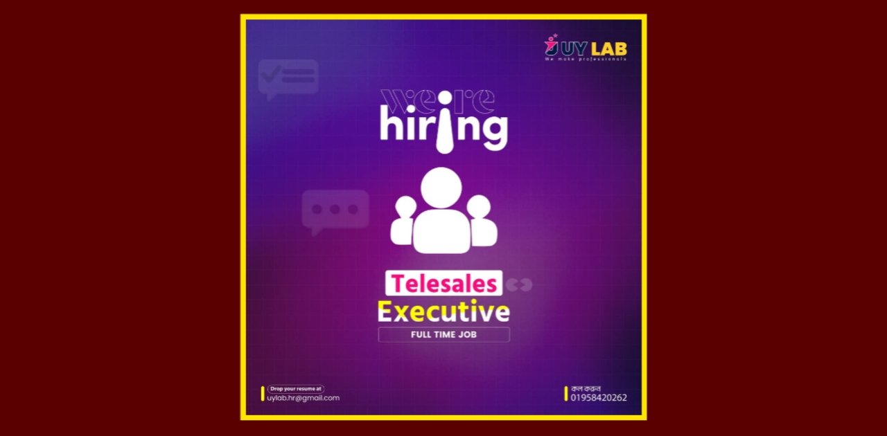 Recruitment for the post of Communication Executive at UY Lab
